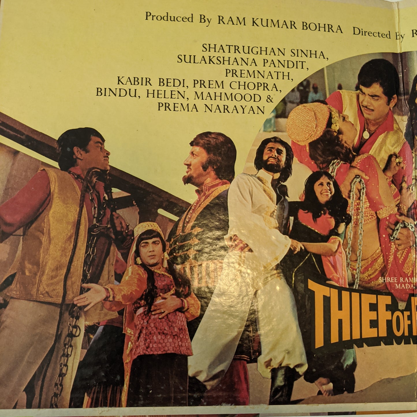 Thief of Bagdad -laxmikant pyarelal gatefold in excellent condition