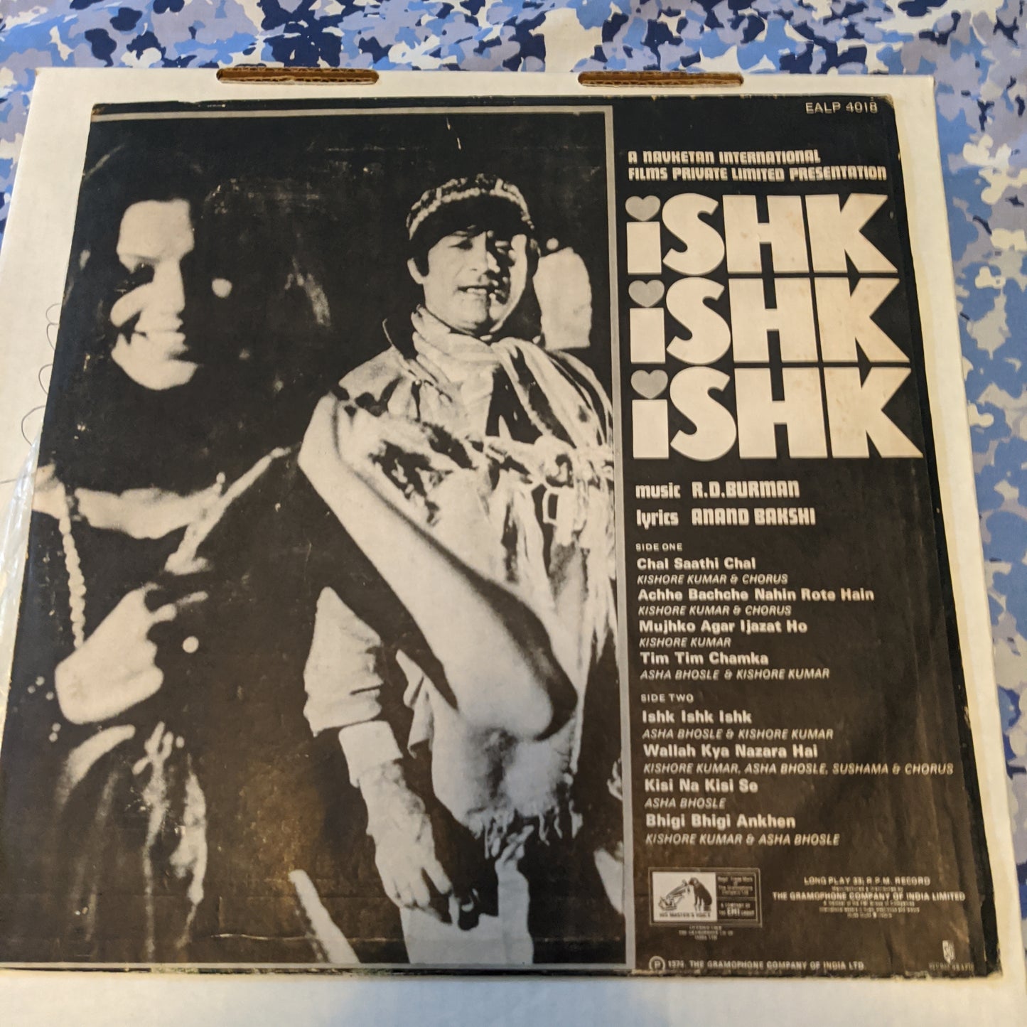 Ishk Ishk Ishk - R D burman superhit in stereo in excellent condition