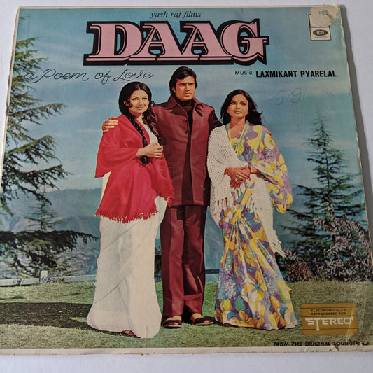 Daag - Laxmikant Pyarelal - 1st Ring odeon in excellent