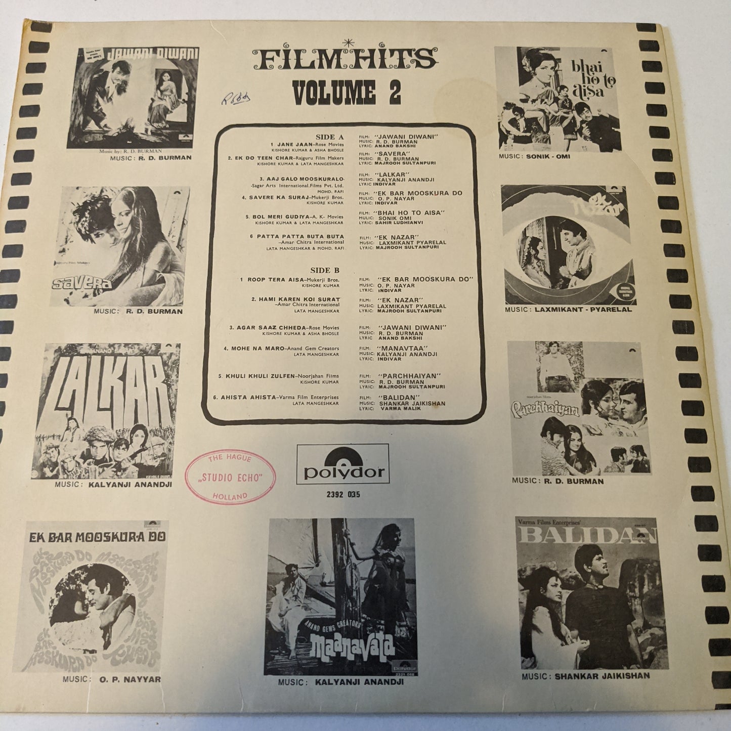 Film Hits vol 2 in Excellent condition