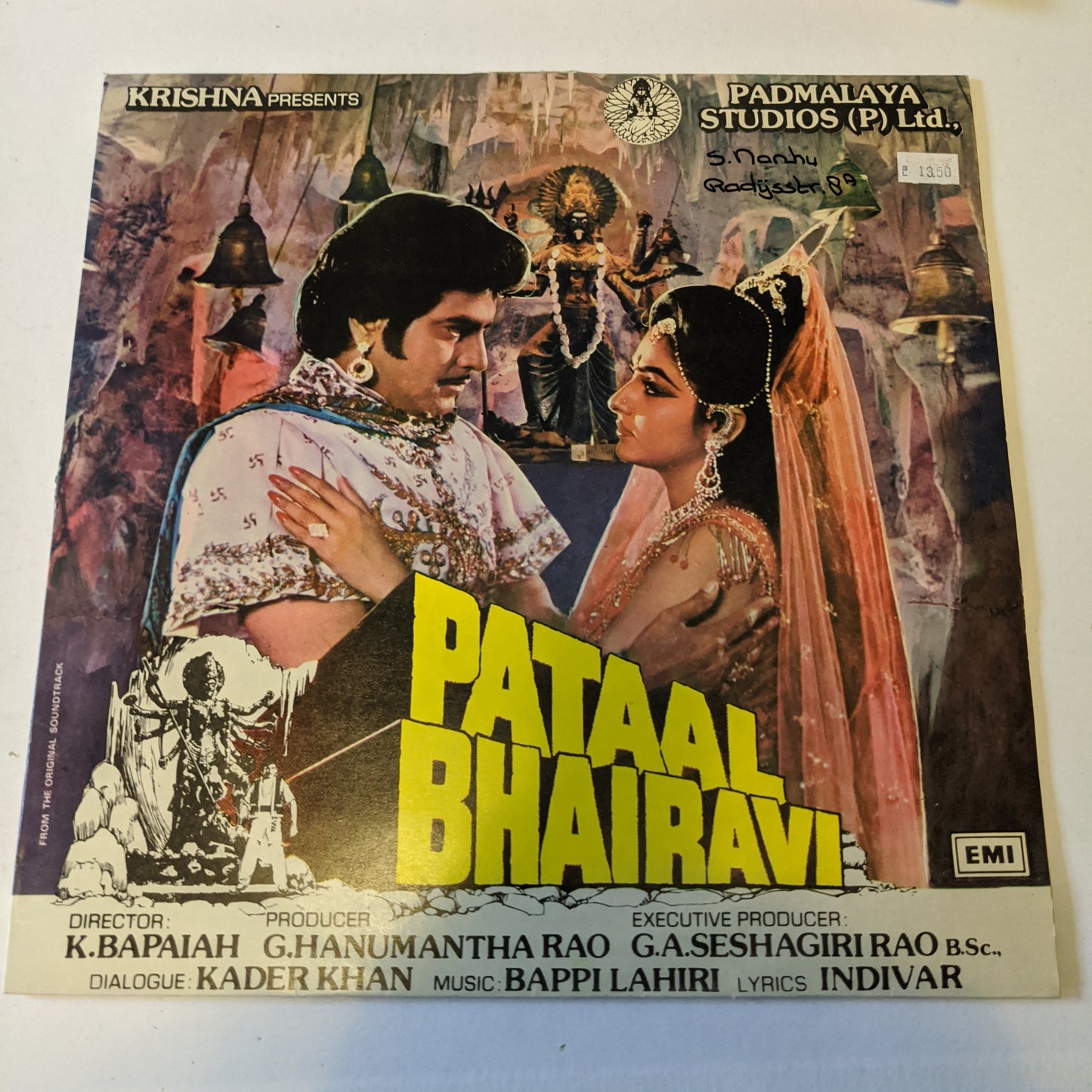 Pataal Bhairavi - Bappi Lahiri Superhit in Excellent condition