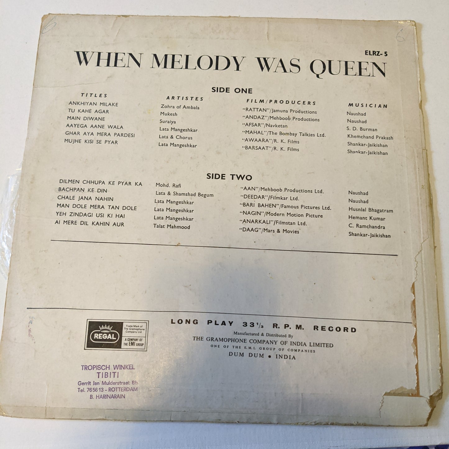 When Melody was queen- Old classics in VG condition