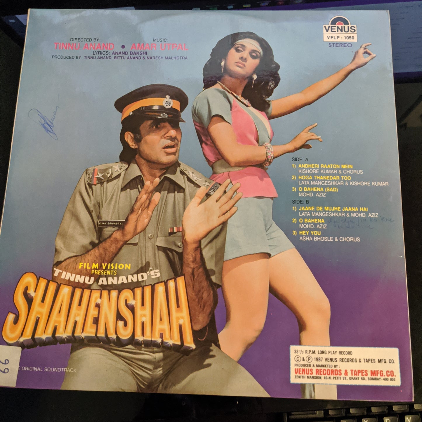 Shahenshah - Amitabh superhit in near mint