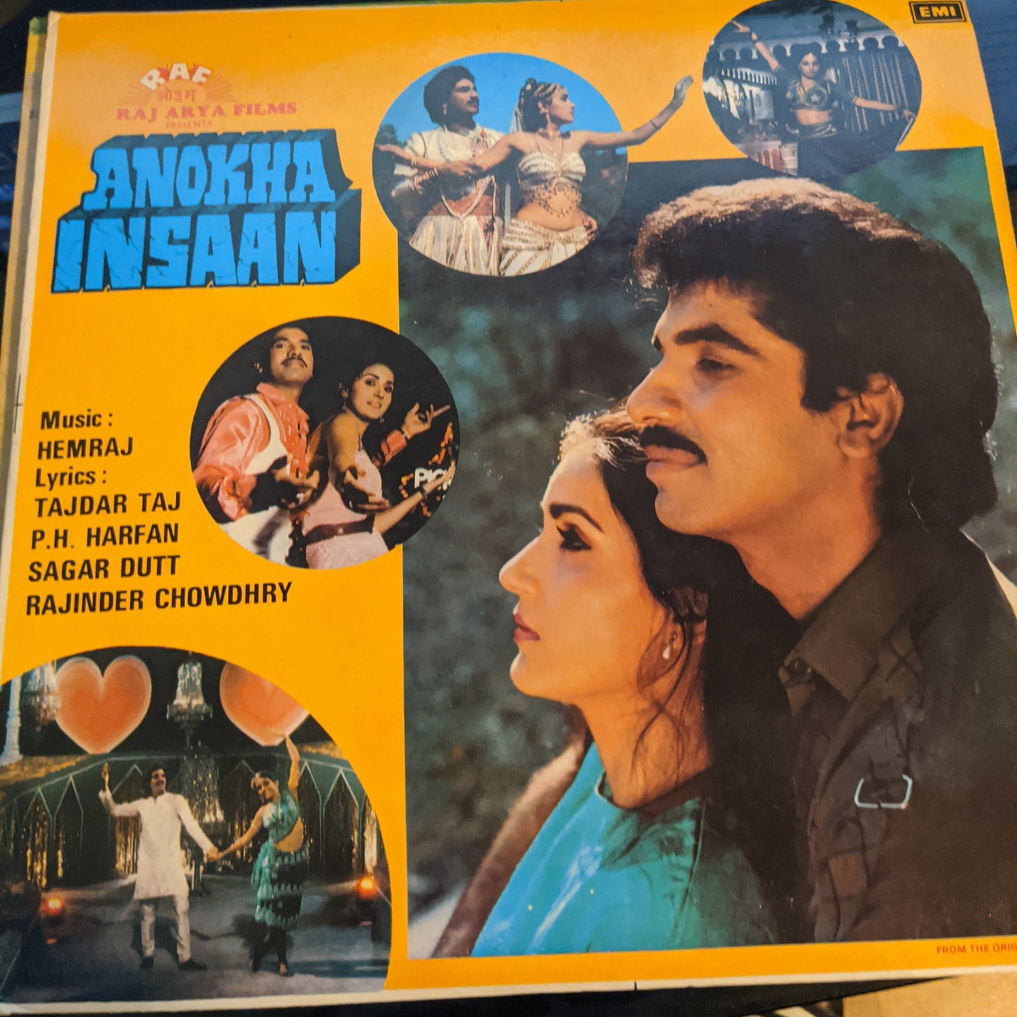 Anokha insaan - Hemraj -  RARE LP in excellent condition