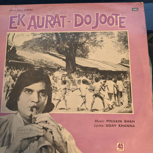 Ek Aurat Do Joote - Pinakin Shah  in near mint (RARE)
