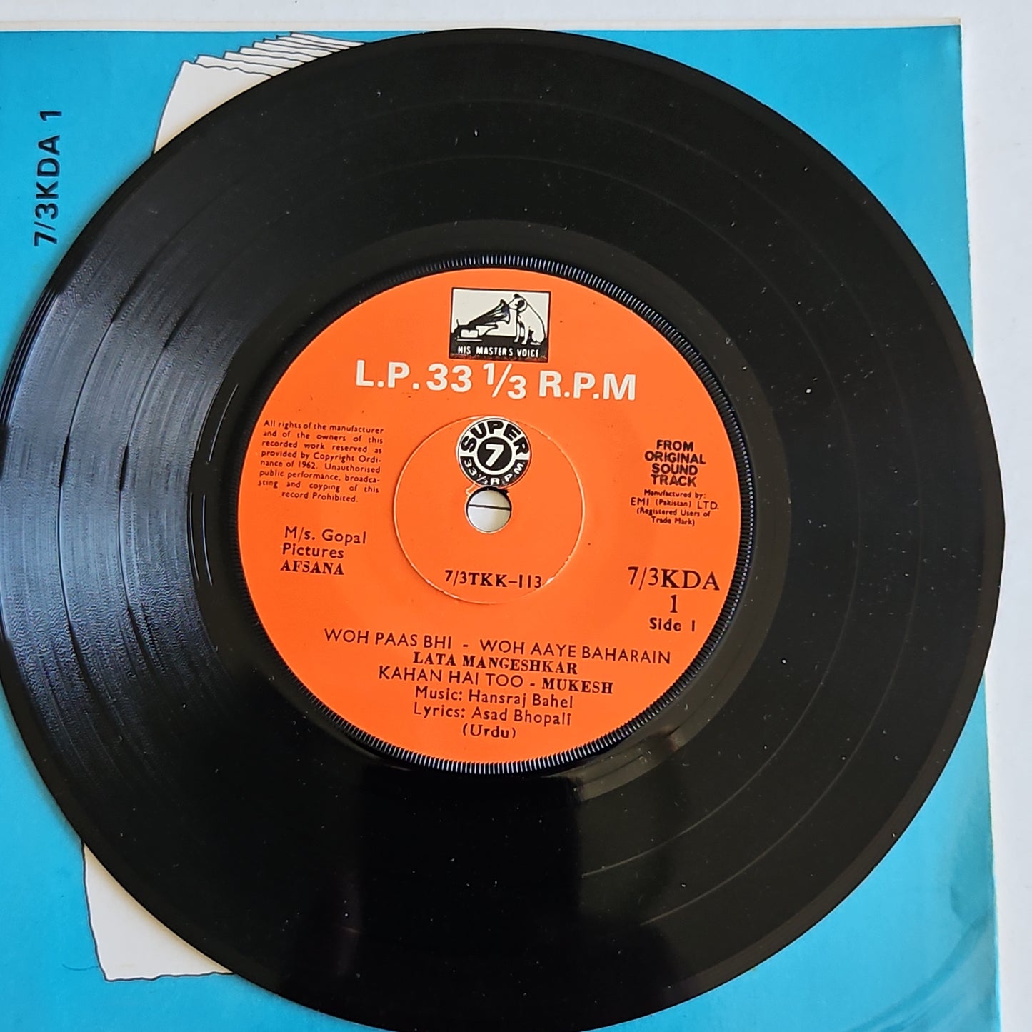 Afsana - super 7 classic Lata songs in excellent songs