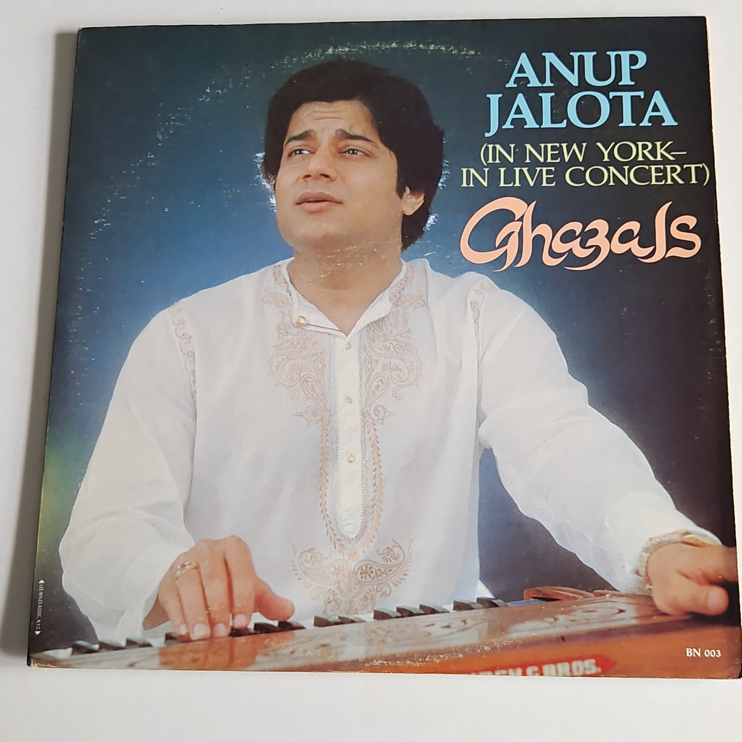 Anup Jalota - in concert New york - ghazals - 2 Lp set