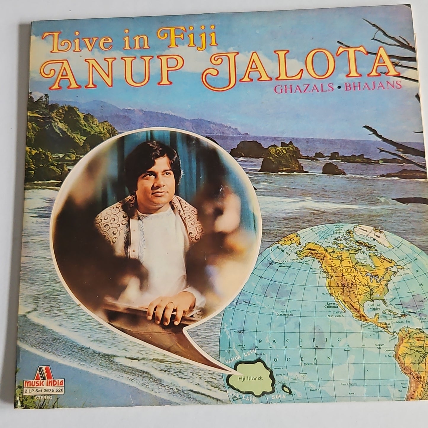 Anup Jalota - Live In Fiji (Ghazals • Bhajans) 2 LP set