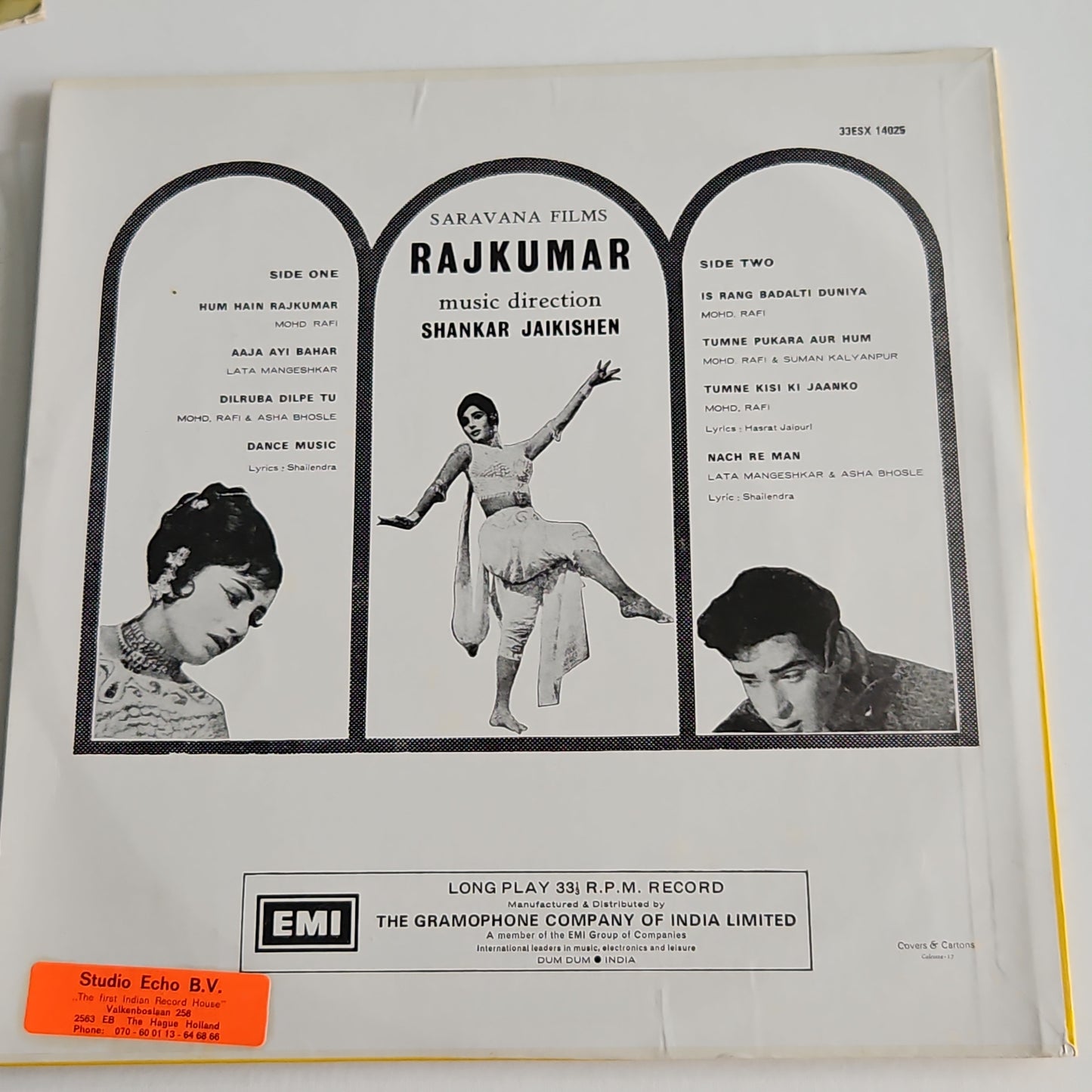 Rajkumar - Shankar Jaikishan superhit in pristine conndtion