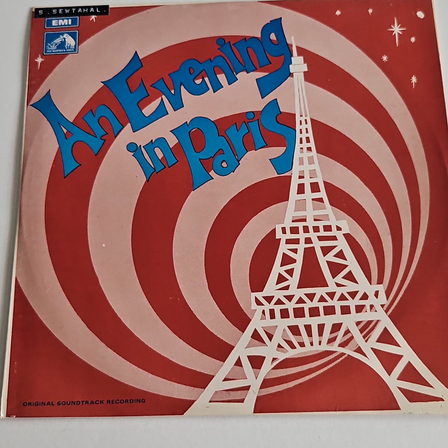 An evening in Paris - Shankar Jaikishan OST superhit in pristine condition