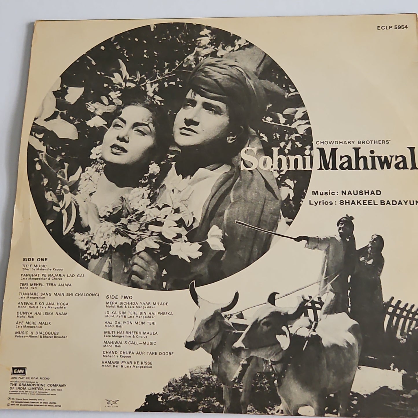 Sohni Mahiwal- Classic original soundtrack by Naushad in pristine condition