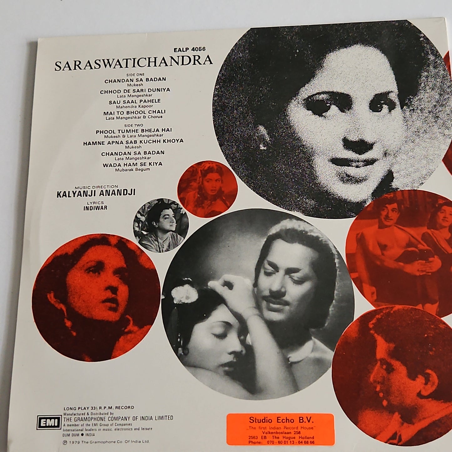 Saraswatichandra - original soundtrack by Kalyanji Anandji  in pristine condition